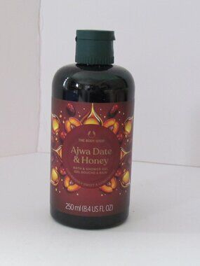 The Body Shop Limited Edition Ajwa Date & Honey Bath & Shower Gel 8.4 fl. oz NEW